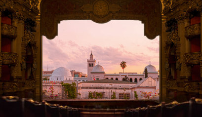 Tunis Médina opera rooftop